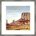 Arizona Monuments 2 Framed Print