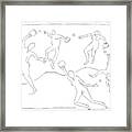 Around The Horn With Matisse: Matisse's Dancers Framed Print