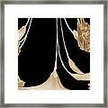 Art Deco Carnations Framed Print