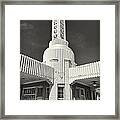 Art Deco Gas Station Shamrock Texas Framed Print