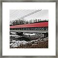 Ashuelot Covered Bridge Framed Print