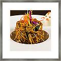 Asian Noodles Framed Print