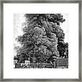 At Brown And Garden Framed Print