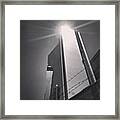 At #ground #zero #wtc In #new #york Framed Print