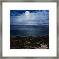 Atlantic Moon Framed Print