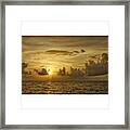 Atlantic Ocean Sunrise Framed Print