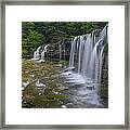 Au Train Falls Framed Print