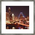 Austin Lights The Night Framed Print