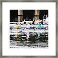 Austin Rowing Framed Print
