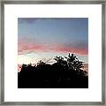 Austin Sunset Framed Print