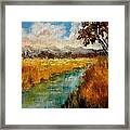 Autumn Fields Framed Print