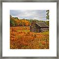 Autumn Foliage In Valley Forge Framed Print