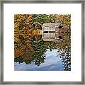 Autumn In New England Framed Print