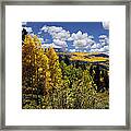 Autumn In New Mexico Framed Print