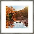 Autumn Lake Framed Print