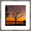 Autumn Sunset Framed Print