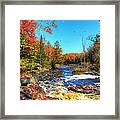 Autumn View From Big Bull Falls Framed Print