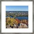 Autumn View From Garvin Heights Framed Print