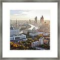Autumn View Of Moscow Framed Print