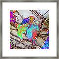 Autumns Distortion        Second One Framed Print