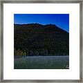 Autunno Alba Sul Lago - Autumn Lake Dawn 9576 Framed Print