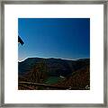 Autunno Vista Sul Lago - Autumn Lake View 9791 Framed Print