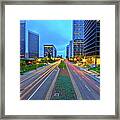 Avenue Of Stars - Century City Framed Print