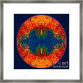Awareness Intensified Abstract Healing Artwork By Omaste Witkows Framed Print