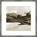 B-17 Flying Fortress Framed Print