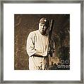 Babe Ruth - The Sultan Of Swat Framed Print