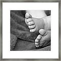 Baby Feet Framed Print