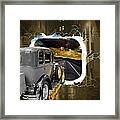 Back To The Future Framed Print