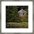 Backwoods Shack Framed Print