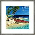 Bahama Beach Framed Print