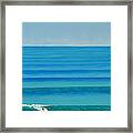 Bali Lines Framed Print