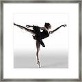 Ballet Dancer Framed Print