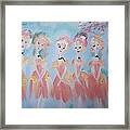 Ballet Group Framed Print