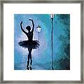 Ballet In The Night Framed Print