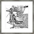 Balloon Engine And Magneto Framed Print