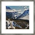Banff Icefields Parkway Sunwapta Pass Framed Print