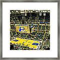 Bankers Life Fieldhouse - Home Of The Indiana Pacers Framed Print