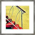 Bannister And Stairs Framed Print