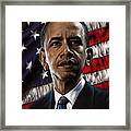 Barack Obama Framed Print