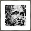 Barack Obama Framed Print