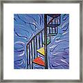 Barbara's Staircase Framed Print