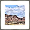 Bardenas Desert Panorama 1 Framed Print