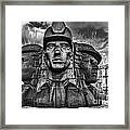 Bargoed Miners 2 Mono Framed Print