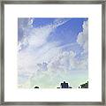 Barn On Top Of The Hill Framed Print