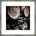 Barrels O' Wine Framed Print