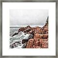 Bass Harbor Head Light Framed Print